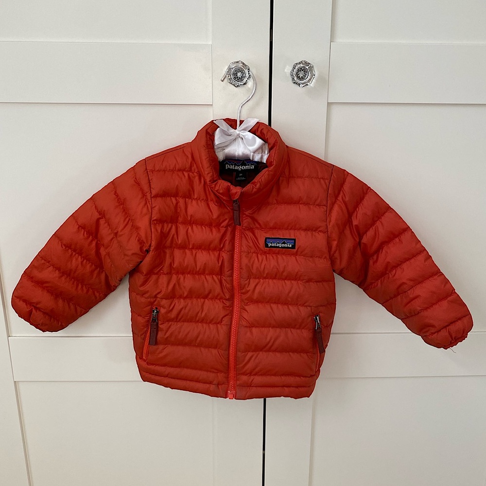 Patagonia down sweater jacket size 2T